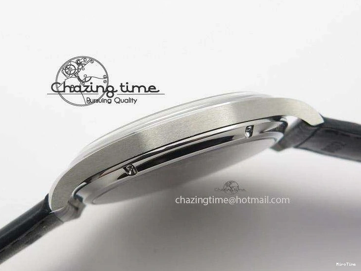 MIROTIME 0322 Sustainable Portuguese IW545408 White Dial ZF 1:1 Best Edition On Dark Blue Leather Strap 7335